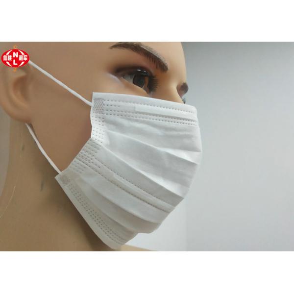 Buy Hypoallergenic Disposable Non Woven Mask With Double Nose Bar at wholesale prices