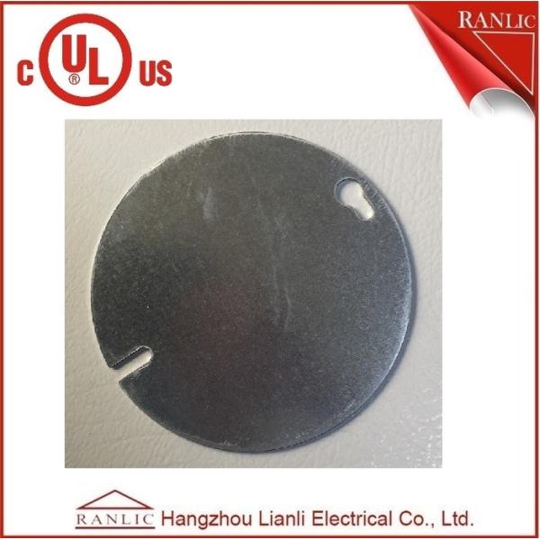 Buy Steel Round Electrical Outlet Covers , 0.80mm to 1.60mm Thickness at wholesale prices
