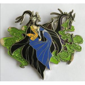 Chinese suppler soft enamel lapel pin badge with gold plating, filled different