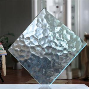 Frosted Patterned Tempered Glass 3mm Solid Figured Rolled Glass