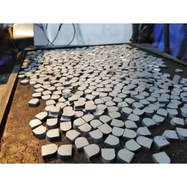 Buy Wear Resistance Tungsten Carbide V Cutters Tips For Grooving Solid & Hardwood , Aluminum Composites at wholesale prices