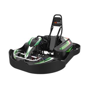 Green Blue 12Nm Electrical Go Kart With Adjustable Pedal CE