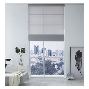 Plain 100% Polyester Blind Roman Shades Modern Roman Blind Fabrics