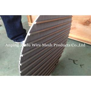 Diameter 500mm Johnson Wedge Wire Screen Flat Panel For Filtering And Grain
