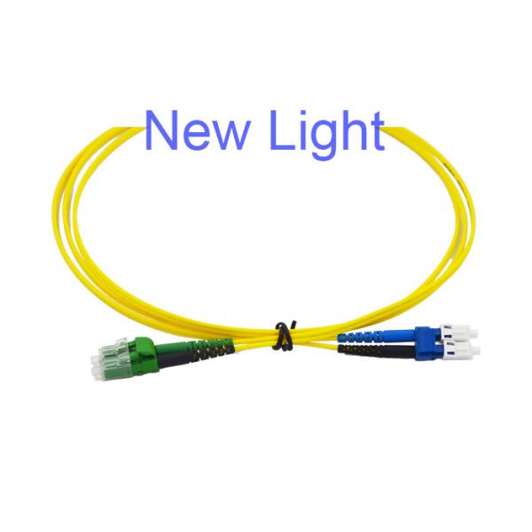 Lc To Lc Multimode Duplex Optical Fiber Patch Cord Customizable Length