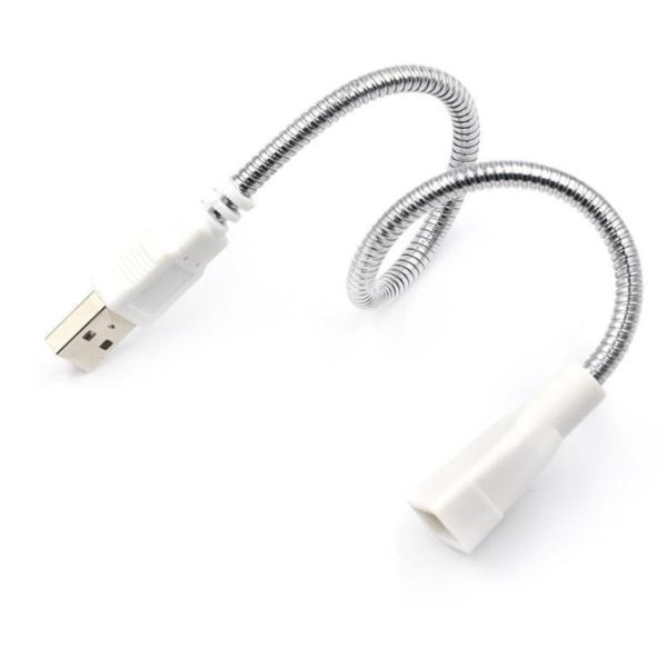 PVC TPE Wire USB Gooseneck Cable Chrome Stainless Flexible Tube 28mm