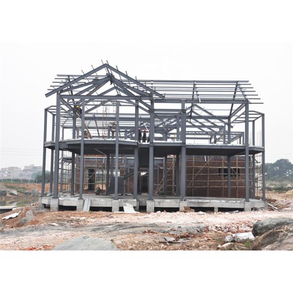 High Rise Steel Prefabricated Steel Structure Buildings Frame Homes For Maldives Use Insulation Materials