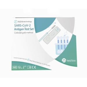 Plastic Antigen Swab Test Kit 99% Accuracy 25 Test/Box