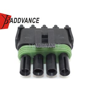 Quality 12015797 4 Hole Female Weather Pack Automotive Housing Connector for sale