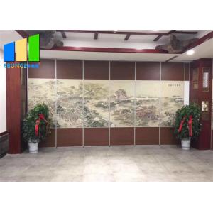 Quality Banquet Hall Screen Fireproof Sliding Movable Acoustic Partition Walls for sale