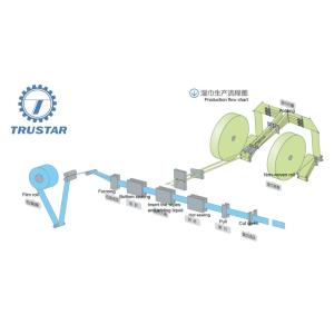 Medical Disinfectant Wet Wipes Packaging Machine With CE Certification