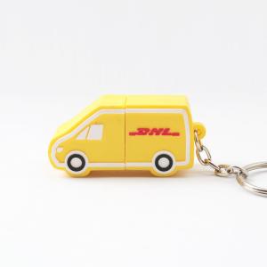 30MB/S Custom USB Flash Drives High Speed 64GB 128GB 512GB Car Shaped USB Drive