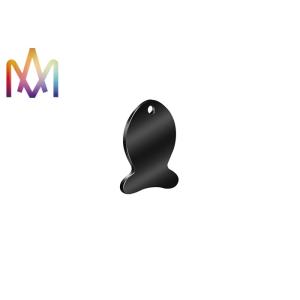 SS304 Engraved Fish Necklace Charm