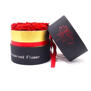 Long Lasting Natural Touch Preserved Flowers In Box For Jewelry Gifts