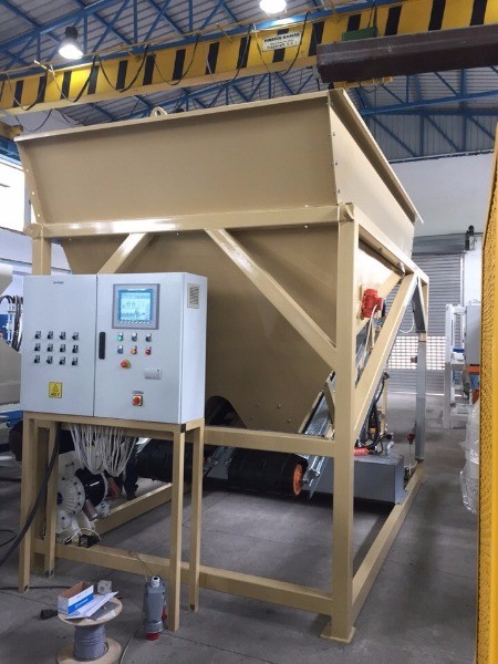 Buy Horizontal Silo PLC Control 60CBM Bitumen Batching Plant at wholesale prices