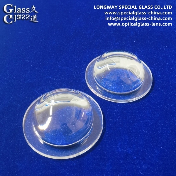 Optical-Grade Mining Light Glass Lens for High-Intensity Lighting