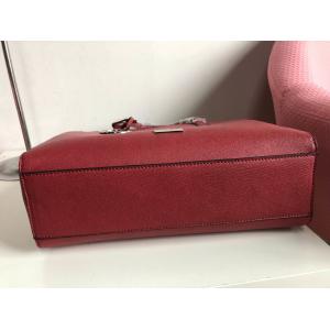Women Handbag Designer Red Color Ladies Leather Tote Bag