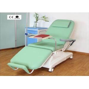 Hospital Furniture Electric Blood Donor Chair For Hemodialysis Use With 2 Functions