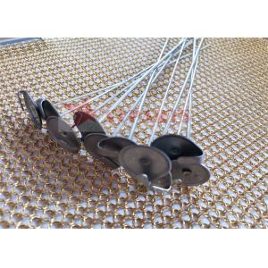 Reusable Insulation Pad 304 Stainless Steel Lacing Anchor Fastener
