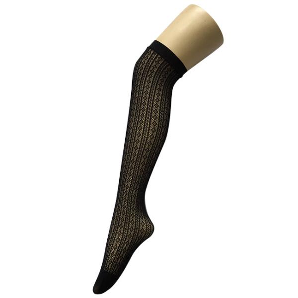 Buy Jacquard Mesh Sexy Fishnet Stockings /  Knee Sock Tights Custom Logo at wholesale prices