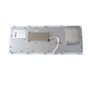 Top Panel Explosion Proof Industrial Keyboard With Trackball , 38mm Mechanical