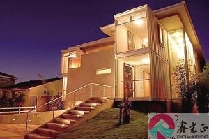 Modern container house for villa