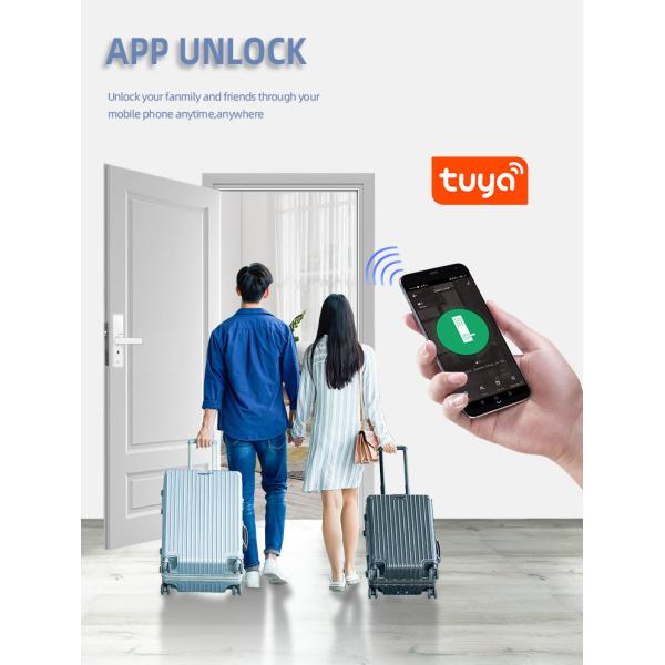 5VDC Bluetooth Smart Lock Wireless Cylinder Custom Electronic Touch Door Lock