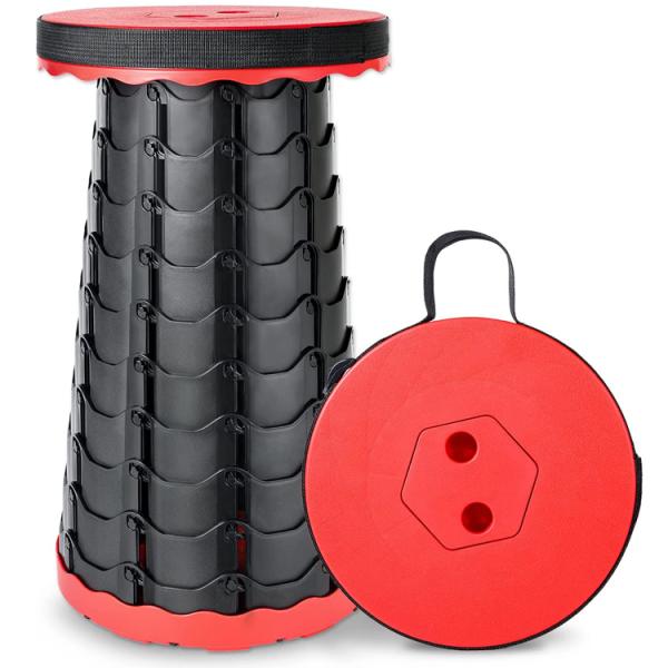 Camping Outdoor Travel Portable Lightweight Plastic Folding Stool for Park and Garden