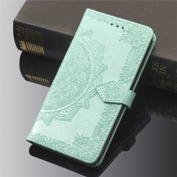 Multi Color Embossed Mandala Phone Flip Case For Samsung A8 2018 J530/J5 pro J2 2018/j2 pro S8plus NOTE8 S7edge note9 S9