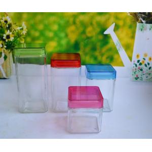 Quality SET OF 4 PCS GLASS CANISTER for sale
