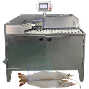 Seafood shrimp processing open back shrimp machinery and equipment Automatic