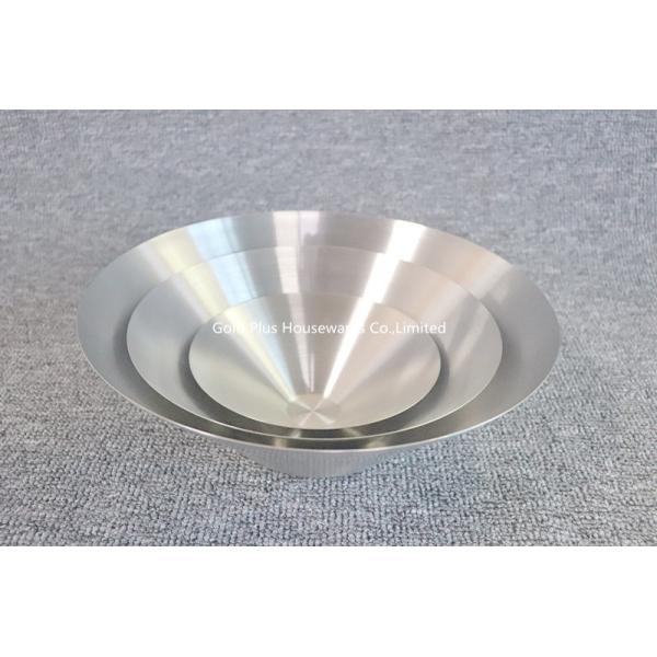 Buy Korea household 16cm hottest price wholesale metal steel bowl high quality fruit salad dessert bowls at wholesale prices