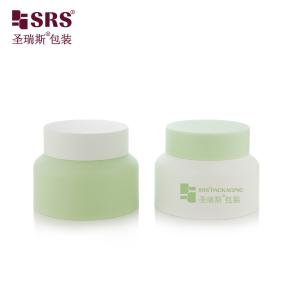 SRST Recycled Plastic Jar for Cream Environmentally Friendly Cosmetic Packaging