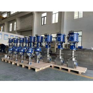 Single Pneumatic Linear Actuator Cryogenic Globe Valve with Linear Pneumatic