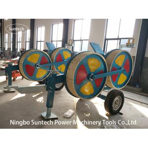 Construction Cable Stringing Equipment Hydraulic Puller Tensioner