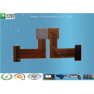 Stainless Steel Stiffener Polyamide Flexible Printed Circuit Cable 0.5 Mm Gold