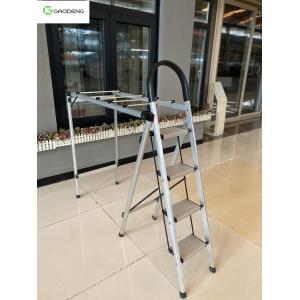1.0mm 4 Fold Aluminum Ladder Clothes Hanger 5.8KG