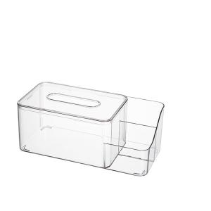OEM PET Transparent Tissue Box Desktop Acrylic Kleenex Box
