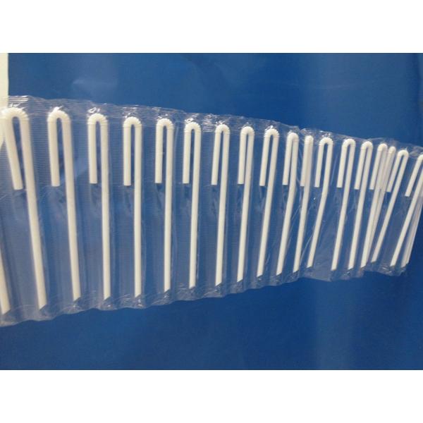 Food grade plastic U shape/flexible straw for milk box/ juice box 170mm drink straws