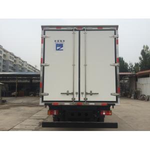 -20 °C 3 tons FRP Refrigerator box Trucks 5 to 7 cbm for Africa