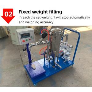 1200*600*800 Chemical Paint Weighing Filling Filter Machine for Chemical
