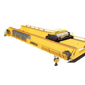 European Style Single Hook Double Girder Overhead Crane Workshop Operation