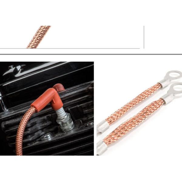 Buy Tinned Wire Expanding Copper Braided Cable Sleeve at wholesale prices