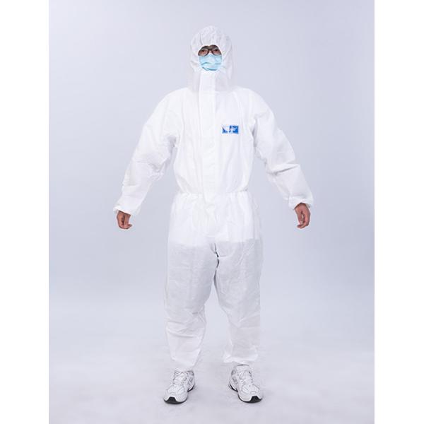 Buy XXL Medical Protective Coverall Disposable Chemical White 185cm GB19082 at wholesale prices
