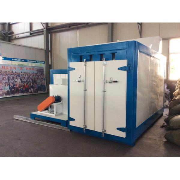 Tunnel Drying Trolley Powder Coating Oven LPG Heating 5.5Kw