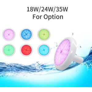 Plastic 220MM 12V Fiberglass Pool Light Underwater Resin Filled