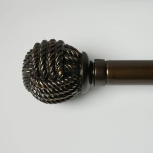 19mm 22mm Single Bracket Adjustable Pipe Curtain Rods