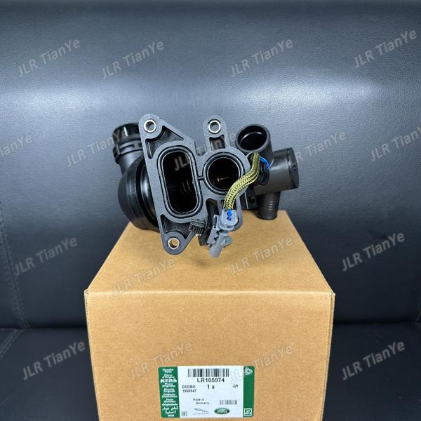 Thermostat Housing For Land Rover Jaguar Engine Cooling System LR105974 JDE40345