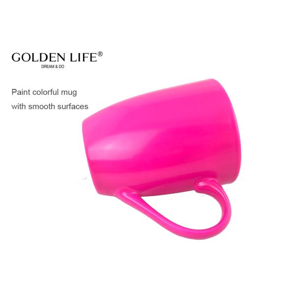 Coffee Mug Set Set of 6 Large-sized 16 Ounce Ceramic Coffee Mugs Restaurant Coffee Mugs By spray paint with smooth surfa