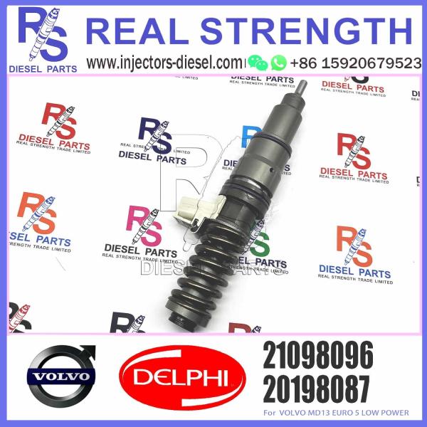 High Quality Diesel Fuel Injector 21098096 7421098096 20198087 BEBE4D23001 For V-O-L-V MD13 EURO 5 LOW POWER